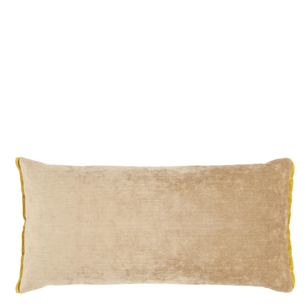 Monserrate Room Velvet Cushion 2 - Yellow