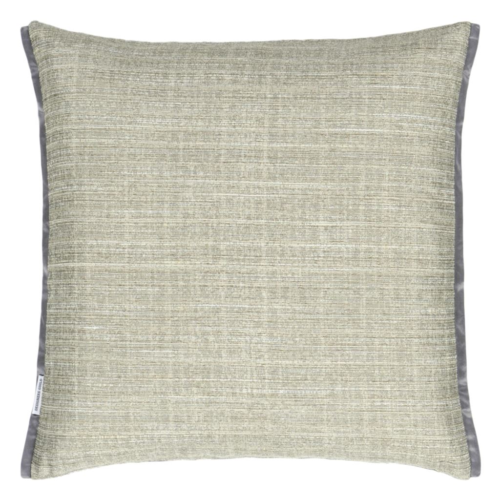 Manipur Medium Room Velvet Cushion 2 - Blue