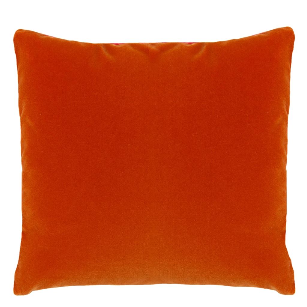 Varese Room Velvet Cushion 2 - Red