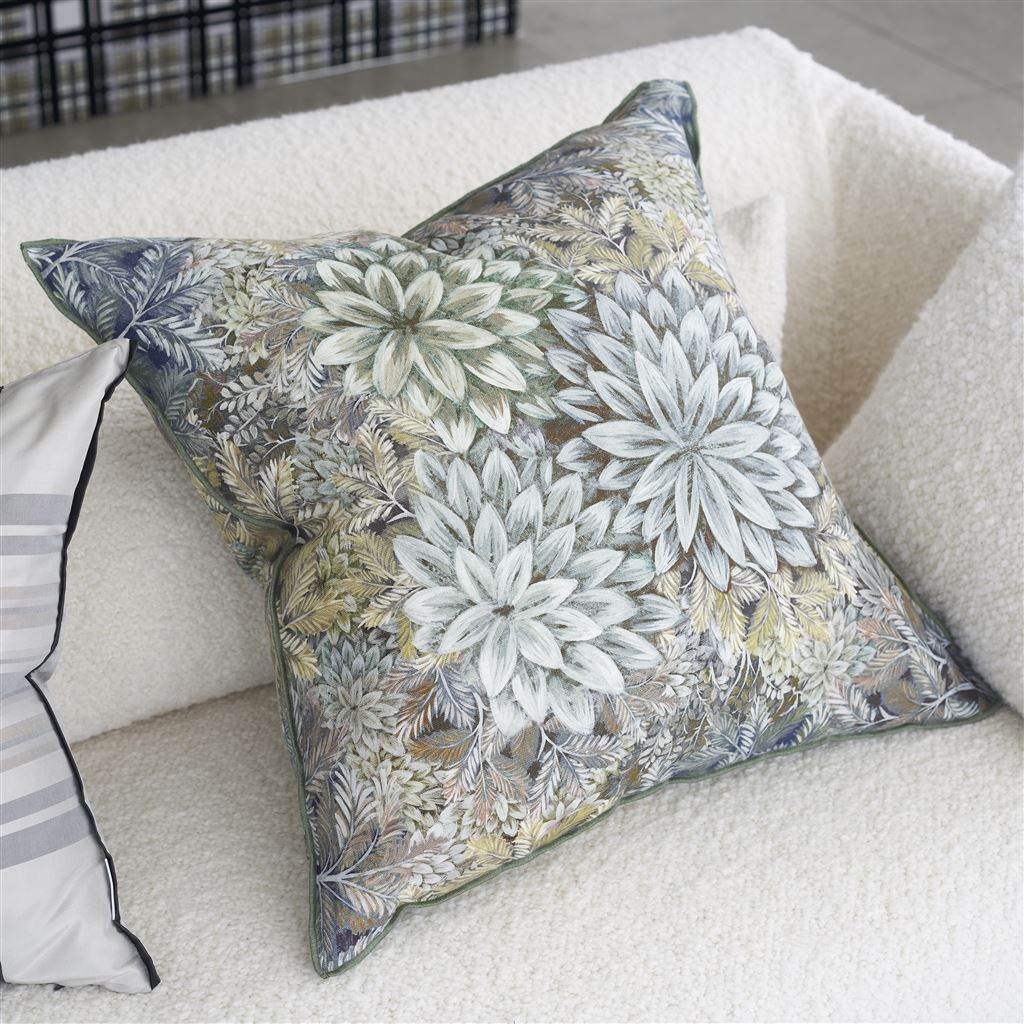 Madhya Birch Room Linen Cushion 3 - Multicolor