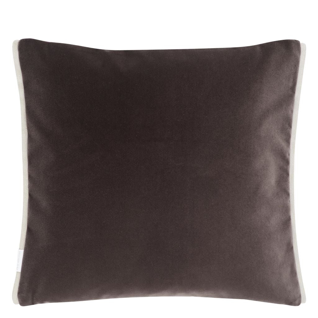 Varese Room Velvet Cushion 2 - Purple