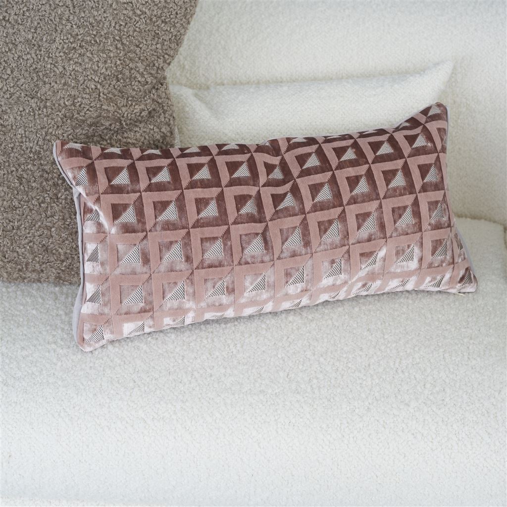 Monserrate Room Velvet Cushion 4 - Pink