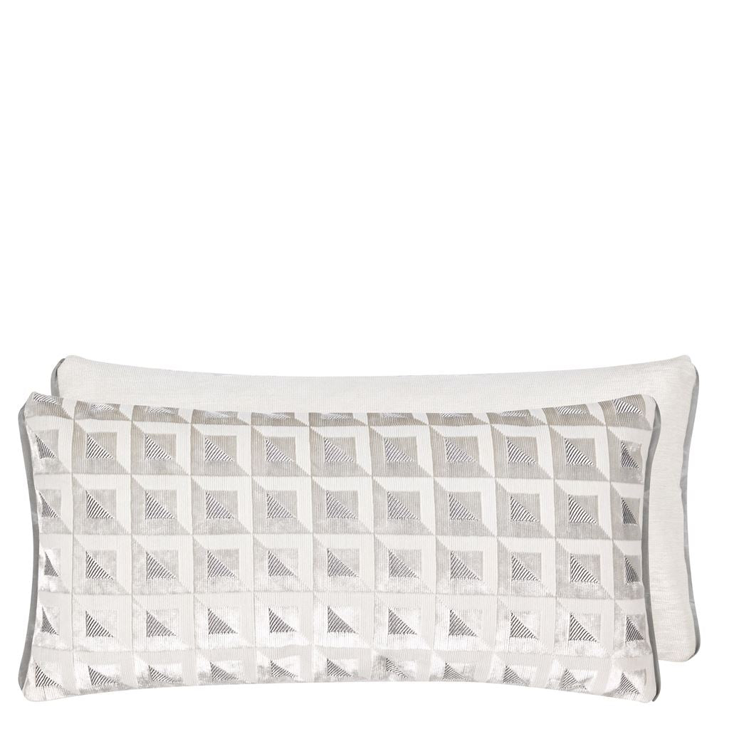 Monserrate Velvet Cushion - White