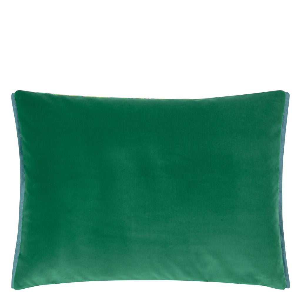 Odisha Room Velvet Cushion 2 - Green