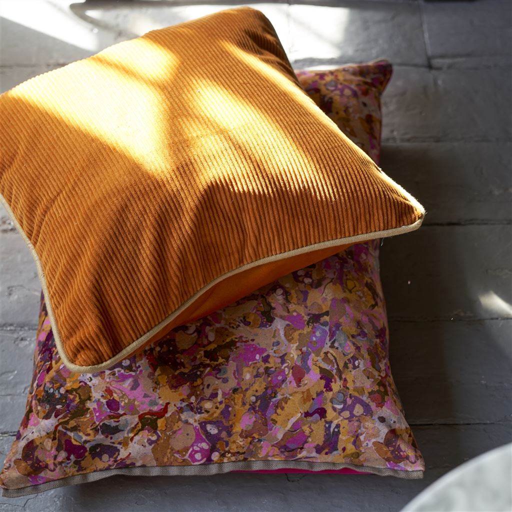 Odisha Room Velvet Cushion 4 - Pink