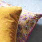 Odisha Room Velvet Cushion 5 - Pink