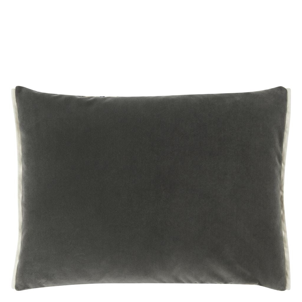 Odisha Room Velvet Cushion 2 - Gray