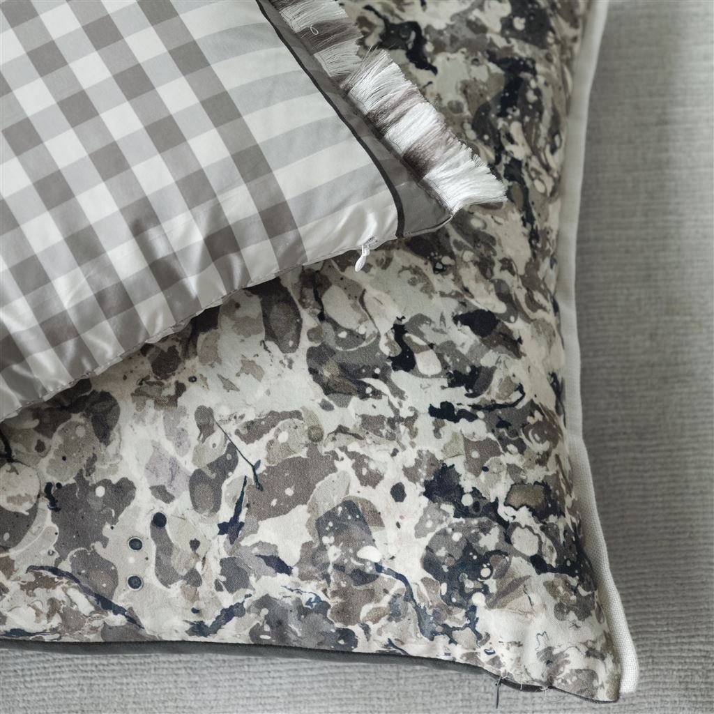 Odisha Room Velvet Cushion 6 - Gray
