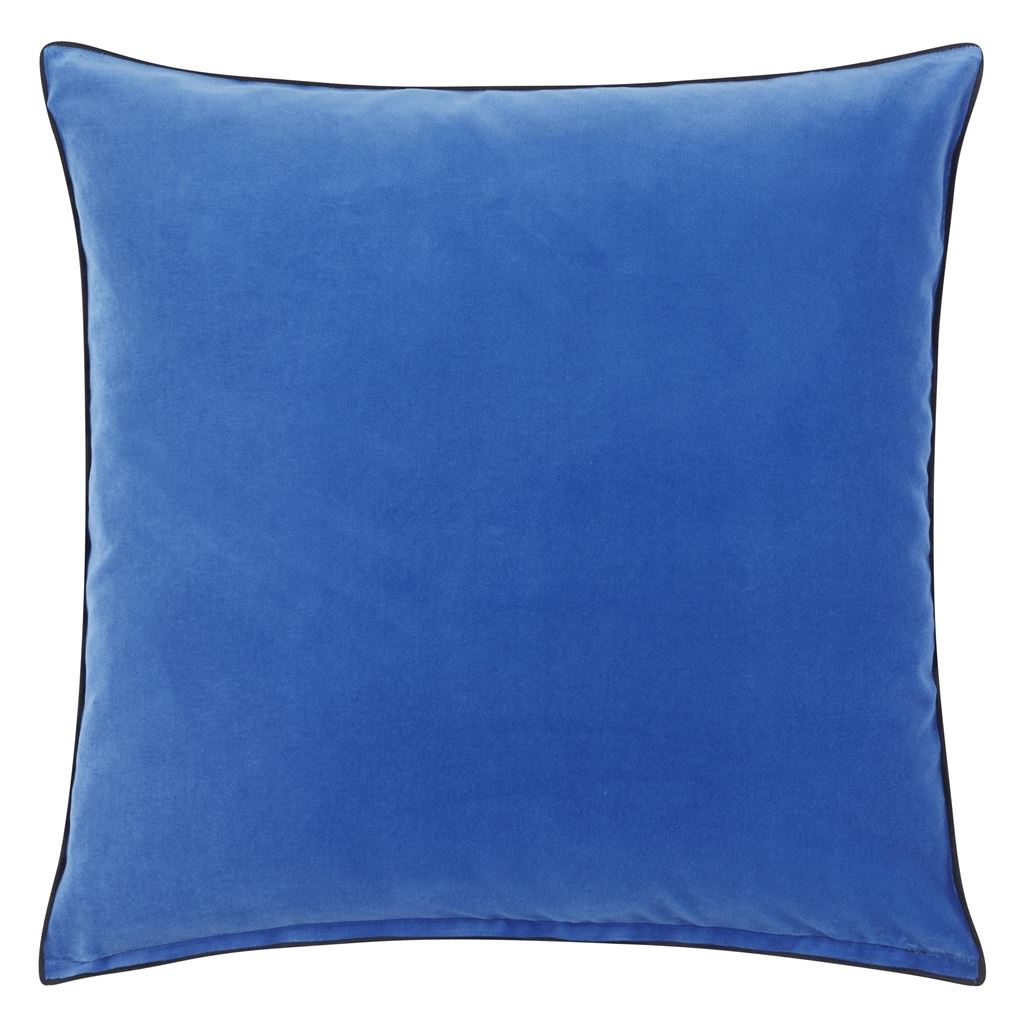 Patiali Room Velvet Cushion 2 - Blue