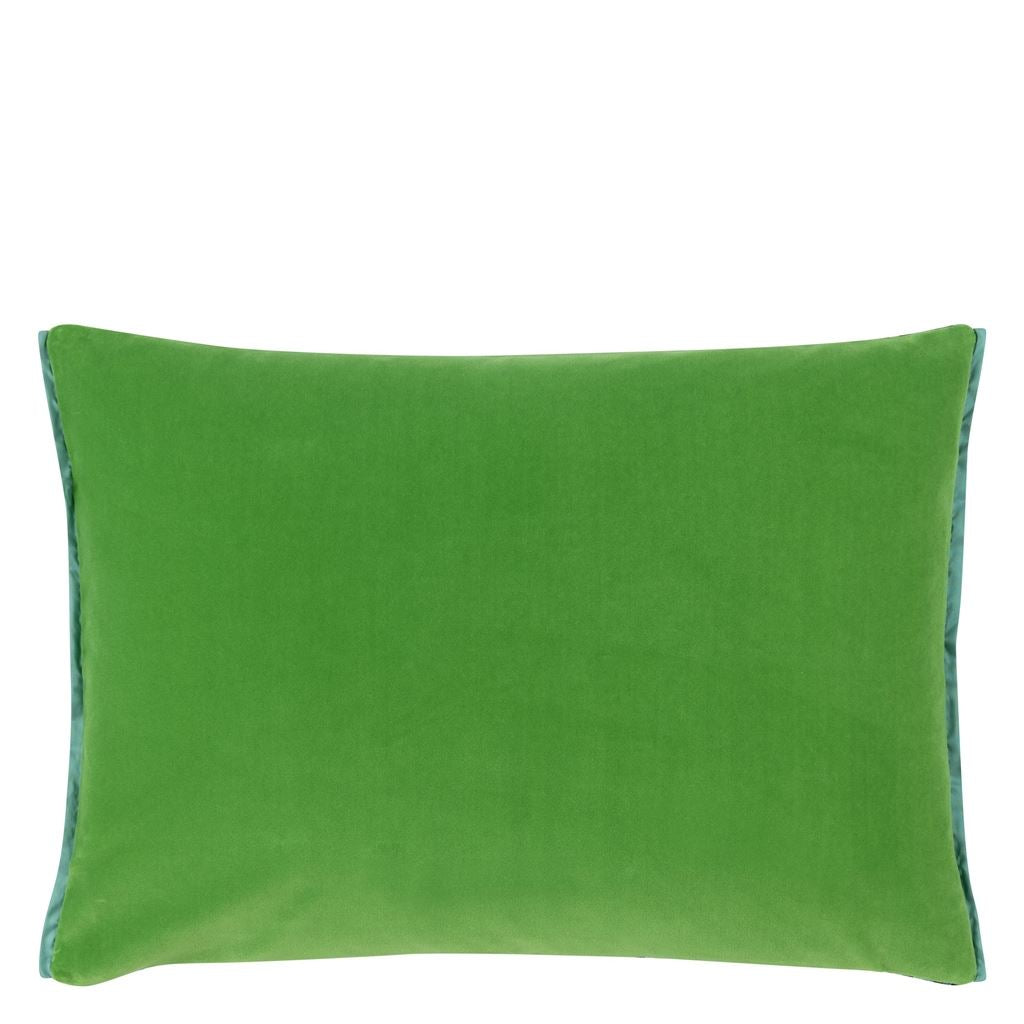 Shastri Room Velvet Cushion 2 - Blue