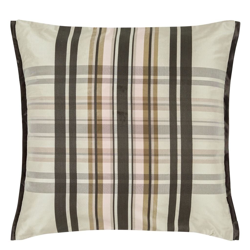 Chennai Silk Room Cushion - Gray