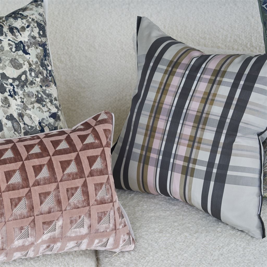 Chennai Silk Room Cushion 4 - Gray