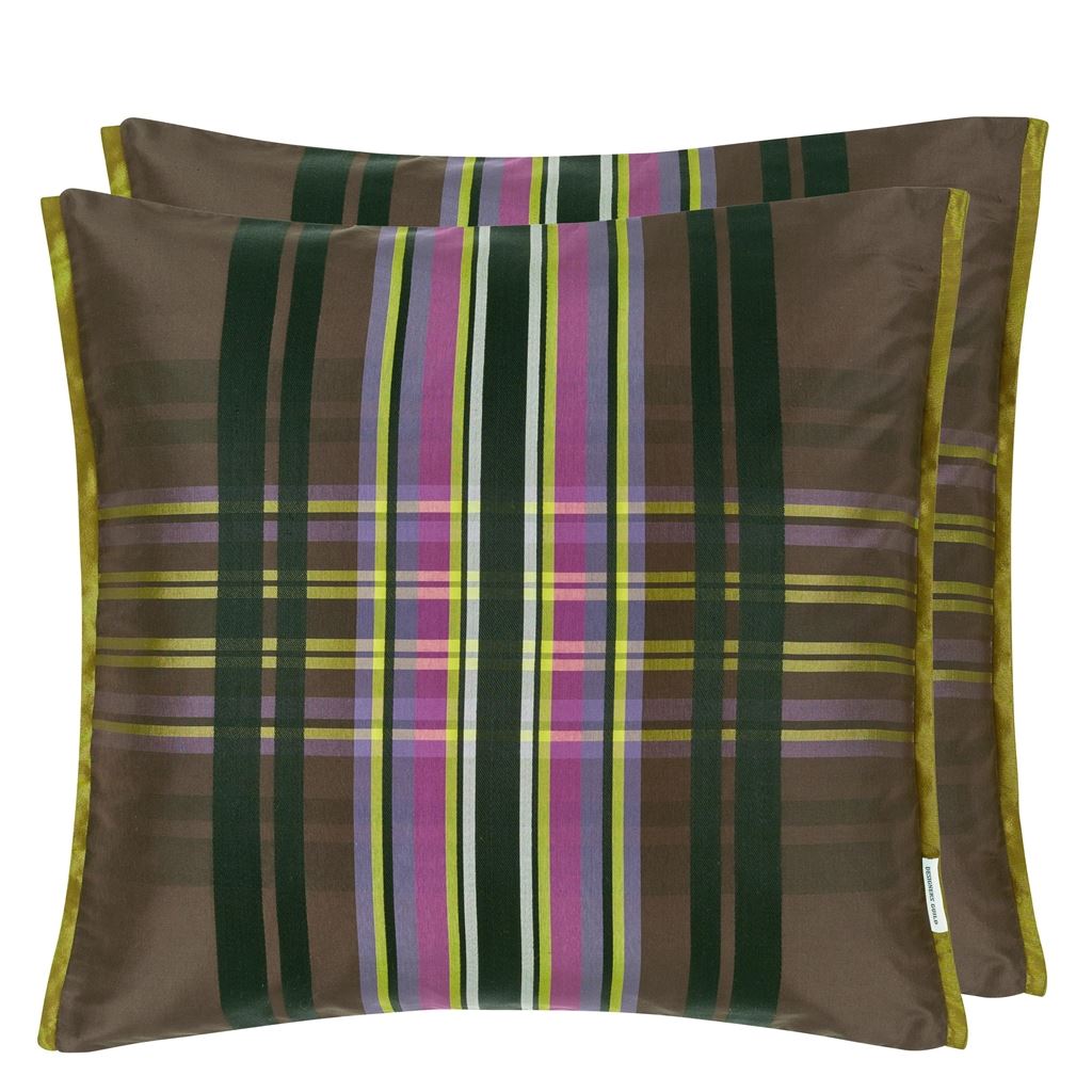 Chennai Silk Cushion - Green