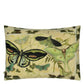 Floral Aviary Parchment Room Cushion - Green