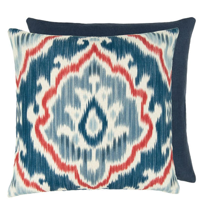 Saphia Steel Cushion - Blue