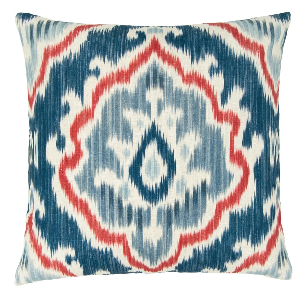 Saphia Steel Room Cushion - Blue