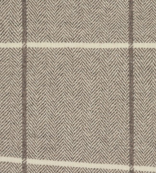 Astral Check Fabric - Brown 