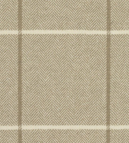 Astral Check Fabric - Brown 