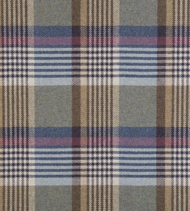 Glen Garry Fabric - Blue 