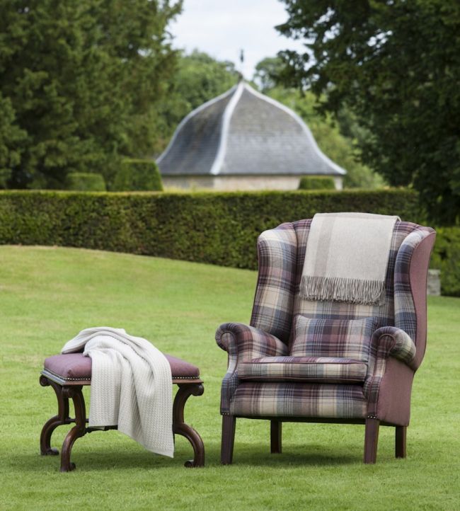 Glen Isla Room Fabric - Brown