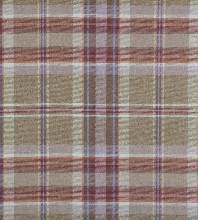 Strath Carron Fabric - Brown 
