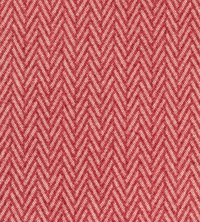 Herringbone Fabric - Red