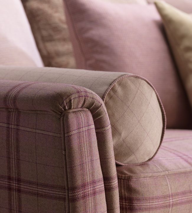Craigie Vale Room Fabric - Purple  