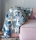 Hayward Room Fabric - Blue