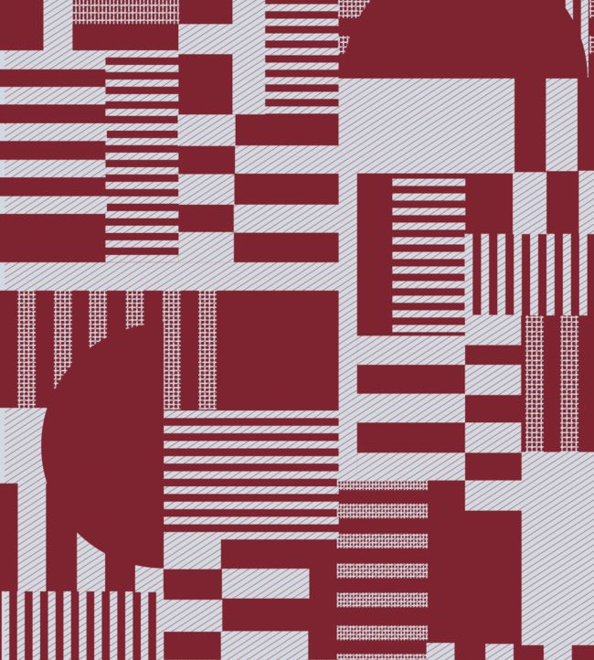 Hayward Fabric - Red