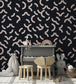 Contour Room Wallpaper - Brown