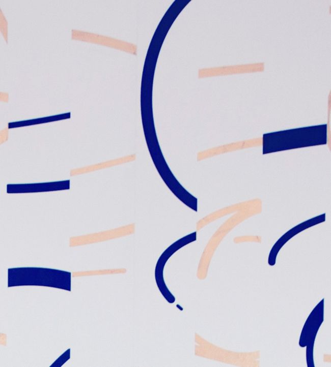 Offset Wallpaper - Blue