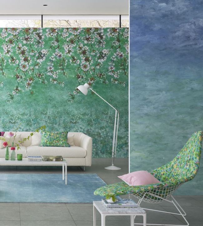 Chettinad Wallpaper - Delft - PDG1136/04 - Designers Guild