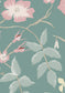 Cinda's Roses Room Wallpaper - Green