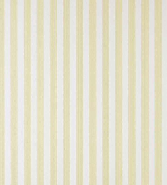 Closet Stripe Wallpaper - Dayroom Yellow - 356 - Farrow & Ball