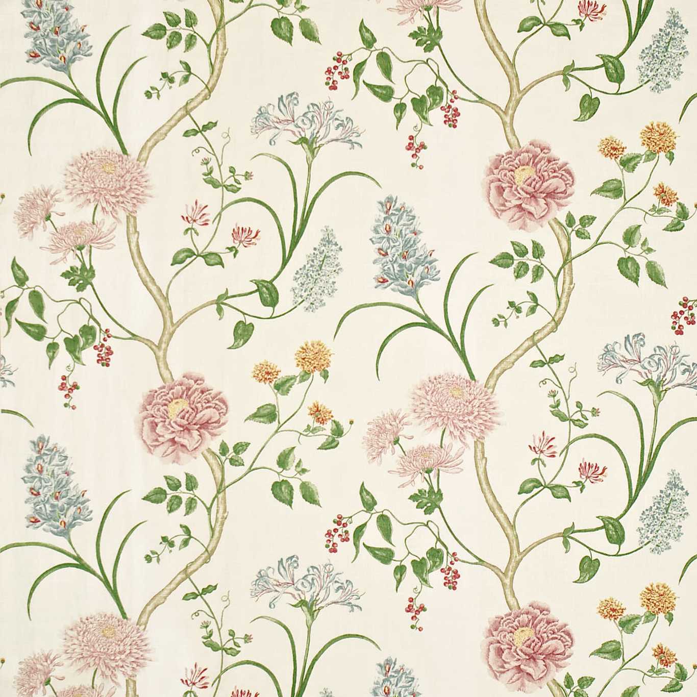 Summer Tree Fabric - Cream
