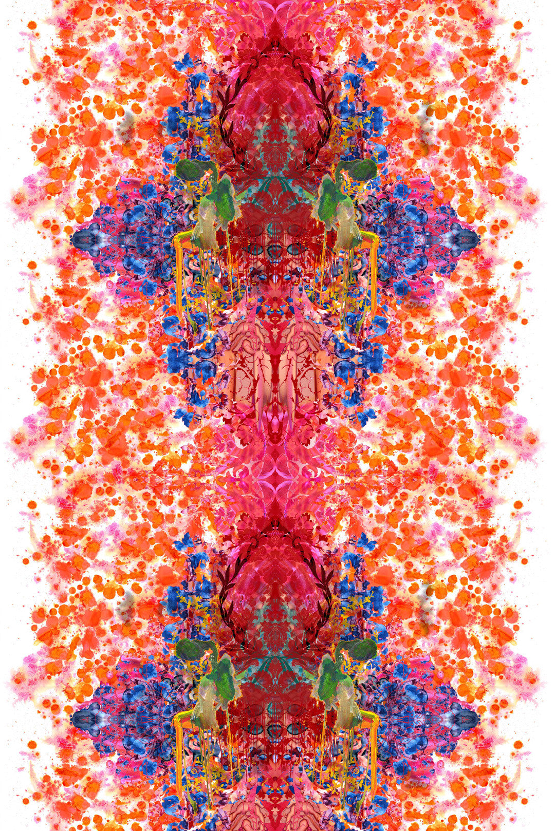 Omni Splatt Fabric - Red