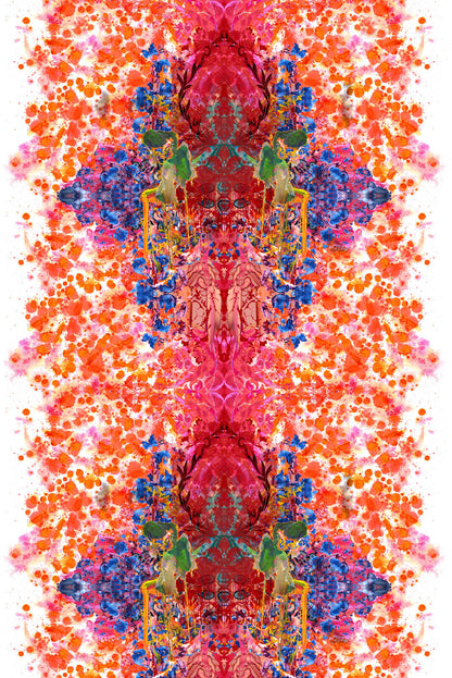 Omni Splatt Fabric - Red