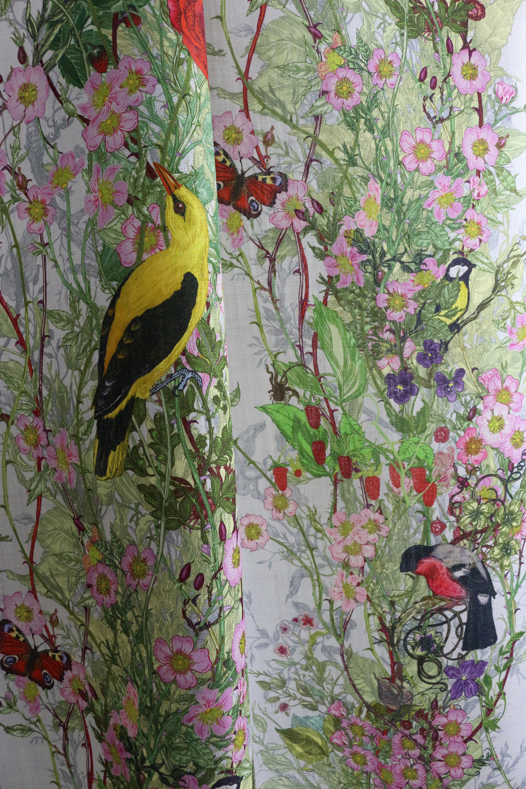 Fruit Looters Room Fabric - Green