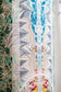 Totem Damask Room Velvet Fabric - Multicolor