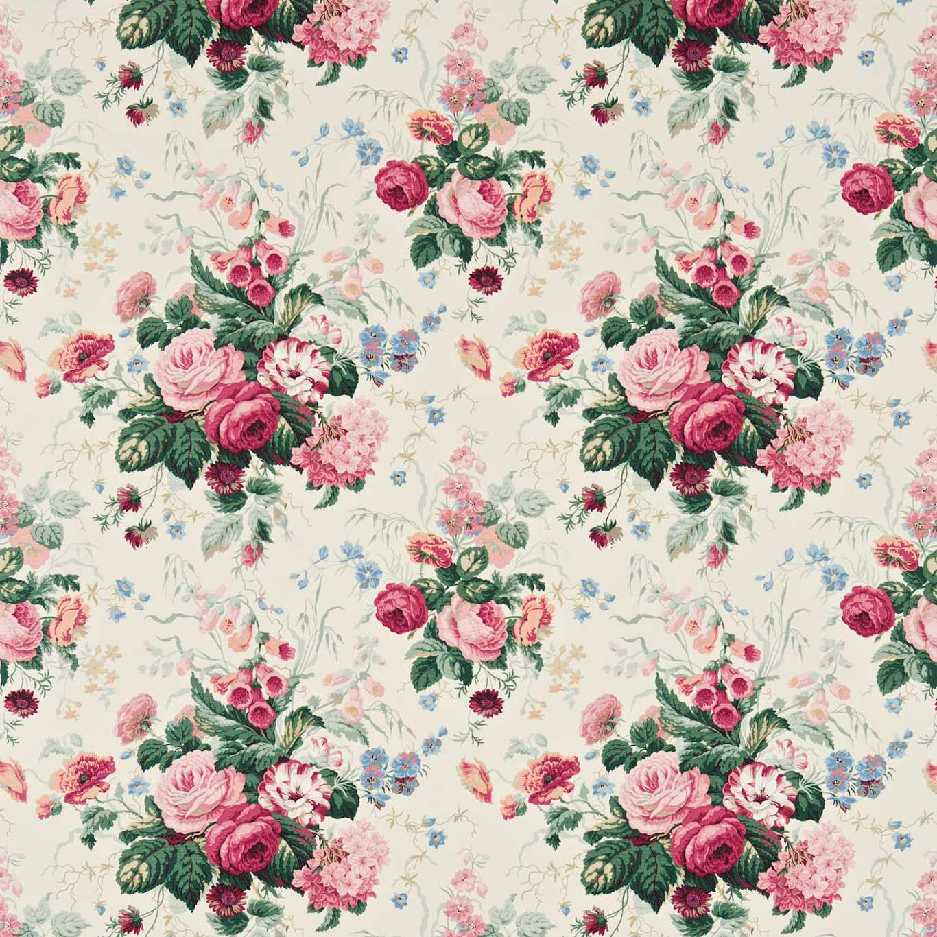 Stapleton Park Fabric - Pink