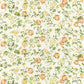 Pear & Pomegranate Fabric - Green