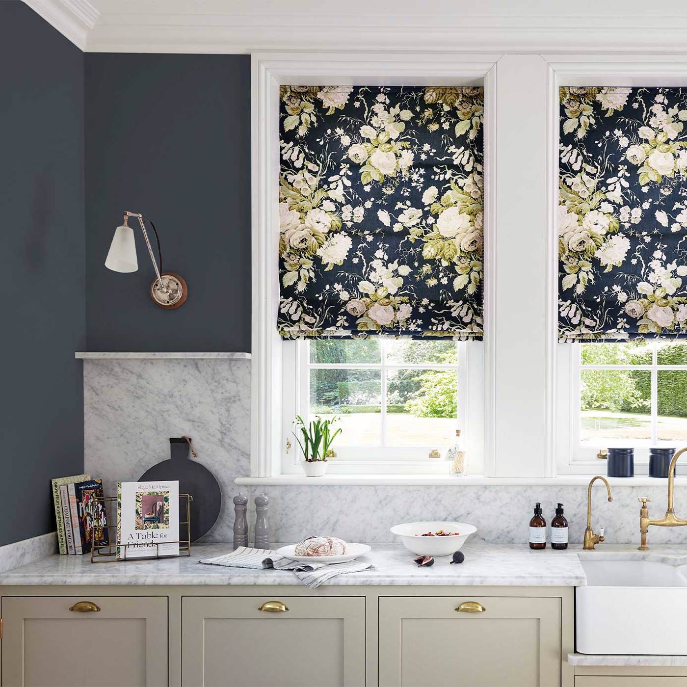 Stapleton Park Room Fabric - Blue