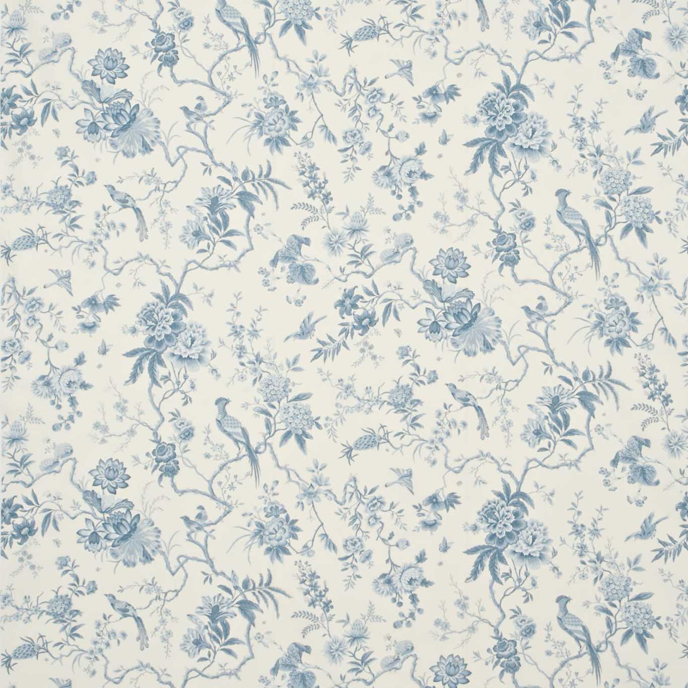 Pillemont Toile Fabric - Blue