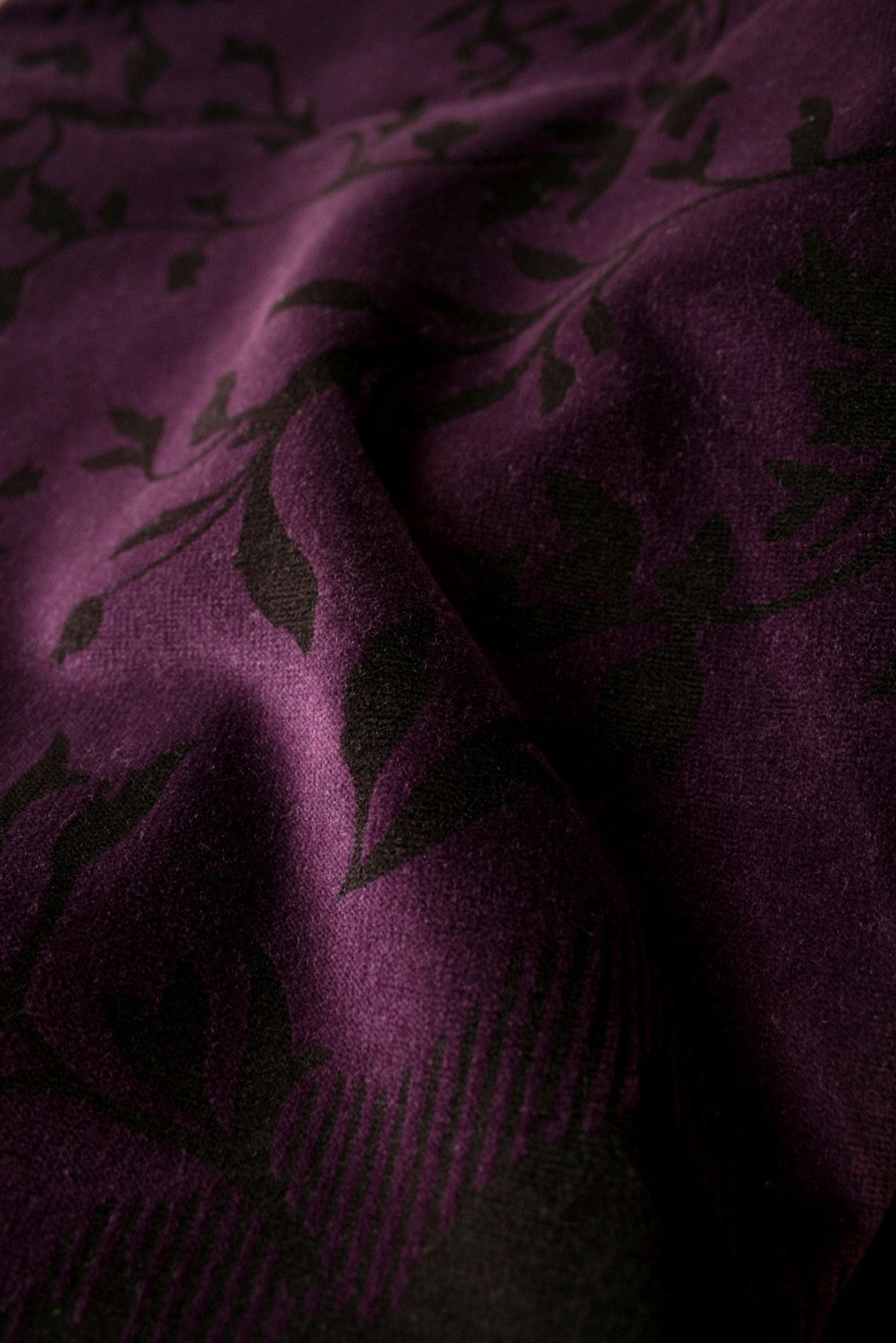 Devil Damask Room Fabric 2 - Purple