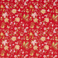 Chinoiserie Hall Fabric - Red 