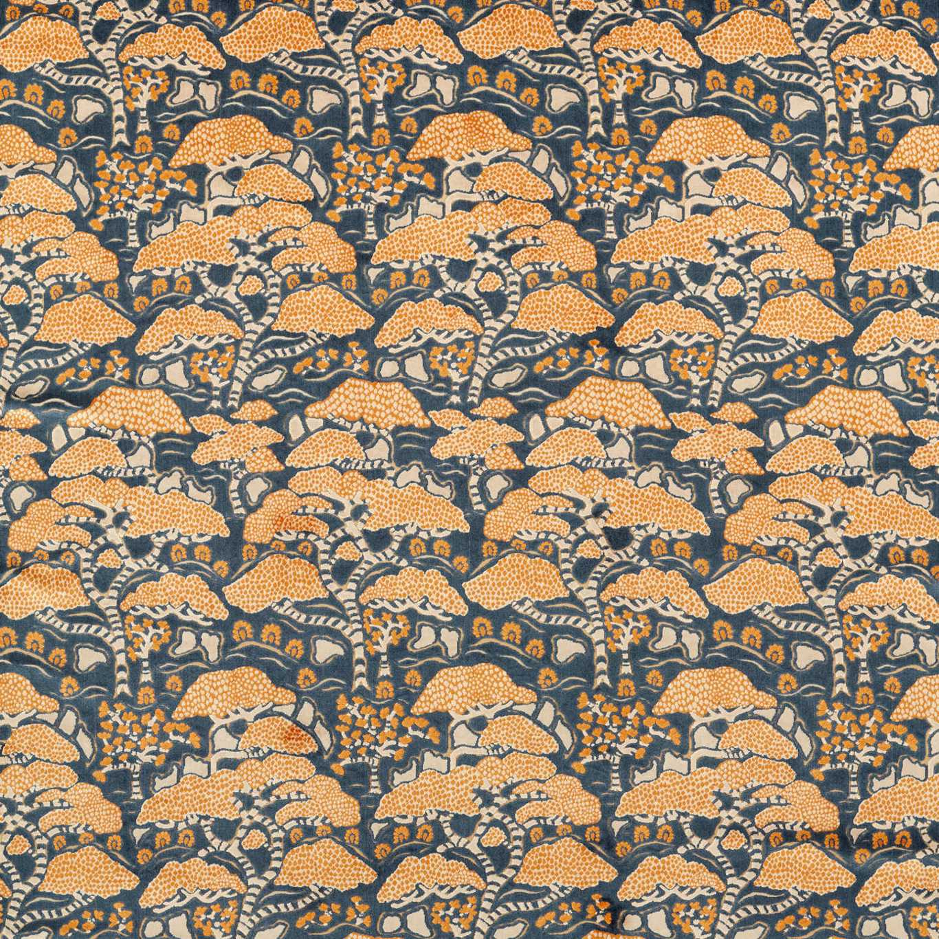 Bonsai & Gingko Fabric - Sand 