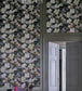 Delft Flower Wallpaper - Charcoal - PDG1033/01 - Designers Guild
