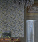 Delft Flower Wallpaper - Pewter - PDG1033/05 - Designers Guild