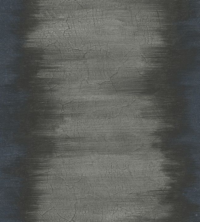 Painterly Stripe Wallpaper - Black 