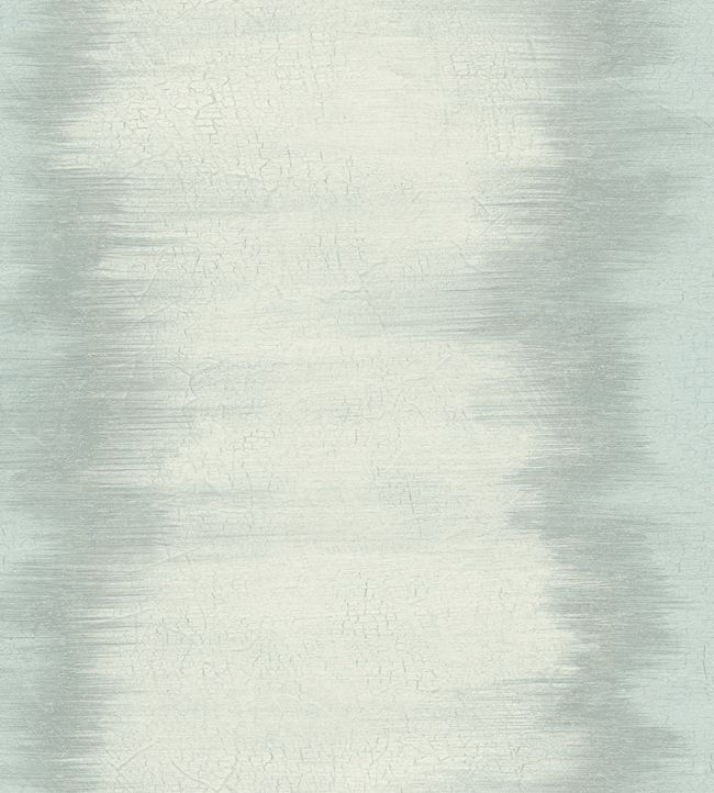 Painterly Stripe Wallpaper - Blue 